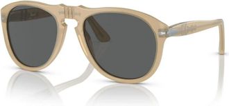 Persol Heren, Accessoires, Beige, Maat: 56 MM