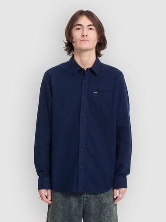 Volcom Caden Solid Camisa azul