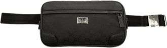 Gucci Borsa a tracolla in nylon Pre-owned - - Pre-owned - Donna - Nero - ONE SIZE