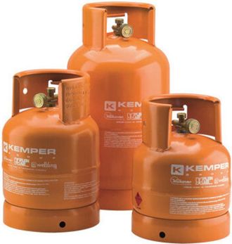 Kemper Botella De Gas Vac&iacute;a De 5 Kg - Uso Intensivo - Kemper