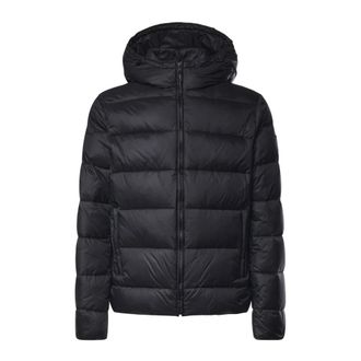 Fay Double Front Puffer Jacket - Heren - Jassen - Zwart - Maat: XL Zijde