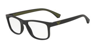 Emporio Armani Demo Square Mens Eyeglasses EA3147 5042 55