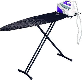 Jata Mesa De Planchar 124 X 40 Mm Tp520 Max 95cm Negro, Blanco