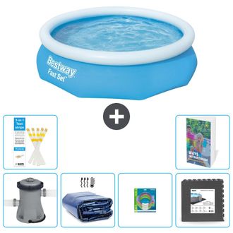 Bestway Piscina Bestway Fast Set Redonda - 305x76 Cm - 7-piezas S177
