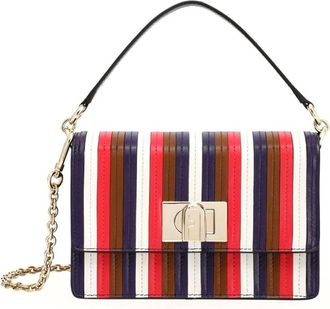 Furla 1927 Logo Crossbodytas - Dames - Handtassen - Veelkleurig - ONE Size - Leer - Tassen