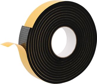 vidaXL Cinta De Espuma Autoadhesiva 10 Uds. Negro 30mm X 5m Espuma Cr Vidaxl