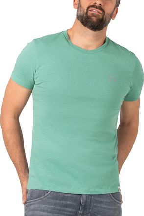 Timezone Mens Colour Block T-Shirt, Green, XXL