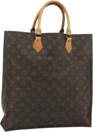 Louis Vuitton Pre-owned Tote Bags, female, Brown, Size: ONE SIZE Pre-owned Sac Plat Tote