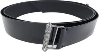 Chanel Pre-owned Standaard Riem - Dames - Vintage Accessoires - Zwart - ONE Size - Vintage