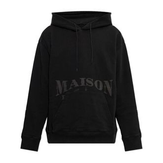 Maison Margiela Heren, Sweatshirts & Hoodies, Zwart, Maat: S Katoen