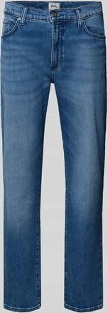 Brax Brax Wide Fit Jeans mit Eingrifftaschen Modell Clint in Jeansblau, Größe 31/32