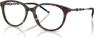 Diesel 54mm Oval optical glasses in Tortoise at Nordstrom