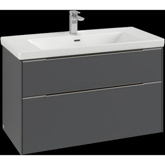 Villeroy & Boch Subway 3.0 Mueble Bajo Lavabo, 2 Extra&iacute;bles