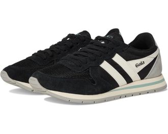 Gola Daytona Sneakers Womens B Black Off White Comfort Casual Shoes RHS8273