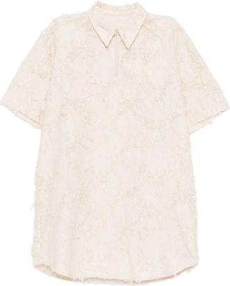 JNBY Abito con effetto jacquard - Toni neutri