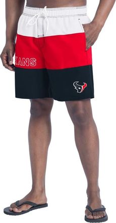 G-III Sports by Carl Banks Mens G-III Sports by Carl Banks Navy/Red Houston Texans Sunrise Volley Swim Shorts at Nordstrom, Size Xx-Large