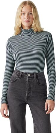 Levi's Dames/Dames Schildpadhals Top met Lange Mouwen (Navy Blazer)