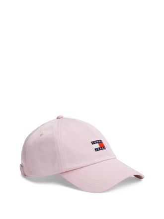 Tommy Jeans Baseball Cap TOMMY JEANS TJW HERITAGE CORE 5 PANEL CAP, Damen, hawaii orchid, Web, Baumwolle, Caps Baseball Cap, Logopr&auml;gung, Klemmverschluss UNISEX