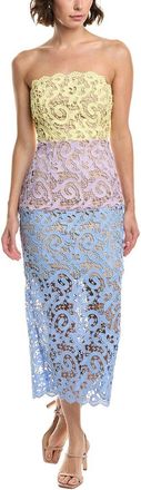 Milly Milly Kait Lace Midi Dress