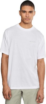 Arc'teryx Kragg Sl Cotton Blurred Bird Short Sleeve Mens T Shirt White Light/Atmos : 2XL
