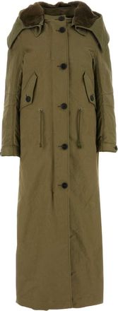Prada Army Green Nylon Parka