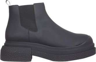 Stuart Weitzman Black Slip On Boots
