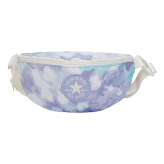 Converse Lightweight Hands-Free Sling Pack White Purple 10022528-A03