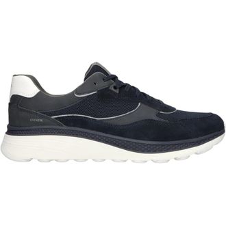 Geox Schoenen, Heren, Blauw, 45 EU, Leer, U Spherica Actif X1 Sneakers