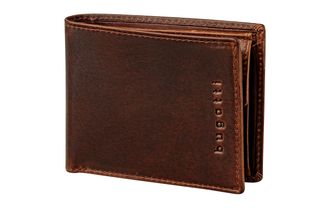 Bugatti Geldb&ouml;rse BUGATTI Romano RFID, Herren, braun, Leder, Kleinlederwaren Geldb&ouml;rse