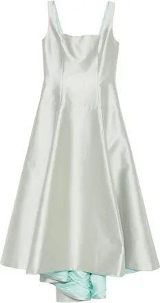 Fely Campo Square-neck Midi Dress