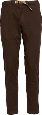 White Sand Heren, Broeken, Bruin, Maat: XL