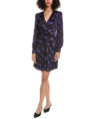The Kooples Fleurs Veneneuses Mini Dress