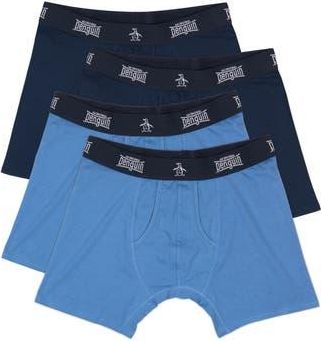 Original Penguin Assorted 4-Pack Boxer Briefs in Blue/Navy at Nordstrom Rack, Size X-Large