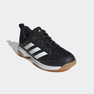 adidas Handballschuh ADIDAS PERFORMANCE LIGRA 7 INDOOR, Damen, Gr. 37, schwarz-weiss (core schwarz, cloud wei&szlig;, core schwarz), Synthetik, Textil, Schuhe Hand