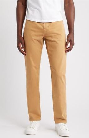 AG - Adriano Goldschmied Everett Stretch Sateen Slim Straight Pants in Golden Hickory at Nordstrom Rack, Size 29 X 34