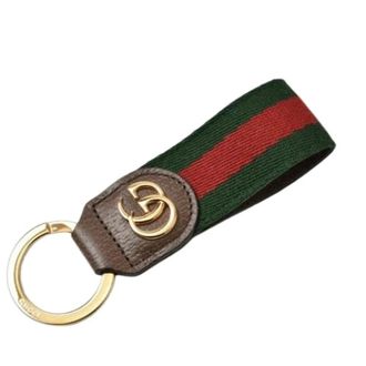 Gucci Pre-owned Accessories, unisex, Multicolor, Size: ONE SIZE Pre-owned Canvas Key-holder