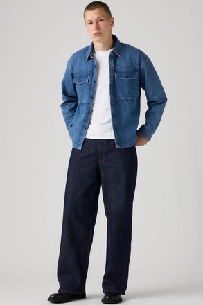 Levi's Extra Baggy Vaqueros - Hombre - 28X32 - Dark Wash / Rinse Ruler