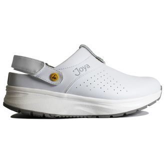 Joya IQ ESD Leather Mens Comfort Sandals - White - Size:UK 10.5