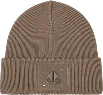 Moose Knuckles Logo Icon Muts - Heren - Hoeden - Bruin - ONE Size - Accessoires
