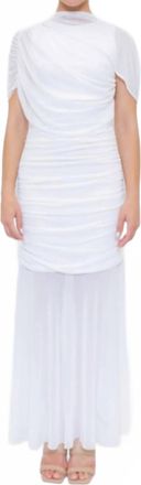 FORE COLLECTION Cleo Maxi Dress In White