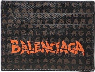 Balenciaga Select Coated Canvas Card Holder