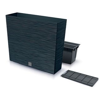 Prosperplast Jardinera Prosperplast Colecci&oacute;n Furu Antracita 12 Litros
