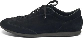 Tod's Sneakers stringate in pelle scamosciata - Nero
