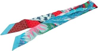 Herm&egrave;s Pre-owned Cheval Phoenix Twilly Scarf - Dames - Vintage Accessoires - Veelkleurig - ONE Size - Vintage