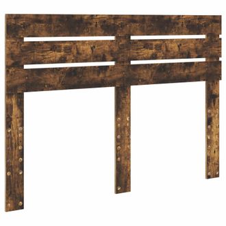 vidaXL Testiera Rovere Fum&eacute; Legno Ingegnerizzato Vidaxl