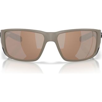 Costa Fantail PRO 60mm Polarized Sunglasses in Sand /Copper Silver 580G at Nordstrom