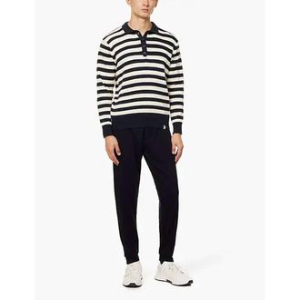 Orlebar Brown Forel Tech Merino Wool Jogging Pants In Night Iris
