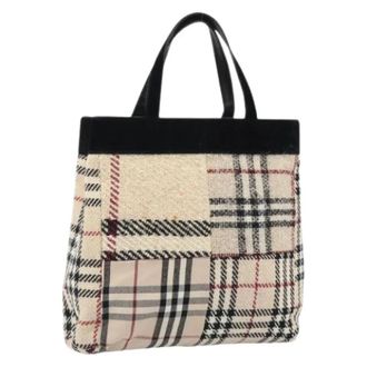 Burberry Pre-owned Hand Bag - Dames - Vintage Handtas - Beige - ONE Size - Vintage