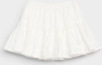 Twik Womens Puffy tiered miniskirt