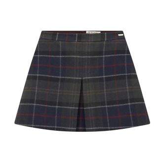 Barbour Falda corta - Skirts - Mujer - Verde - XS